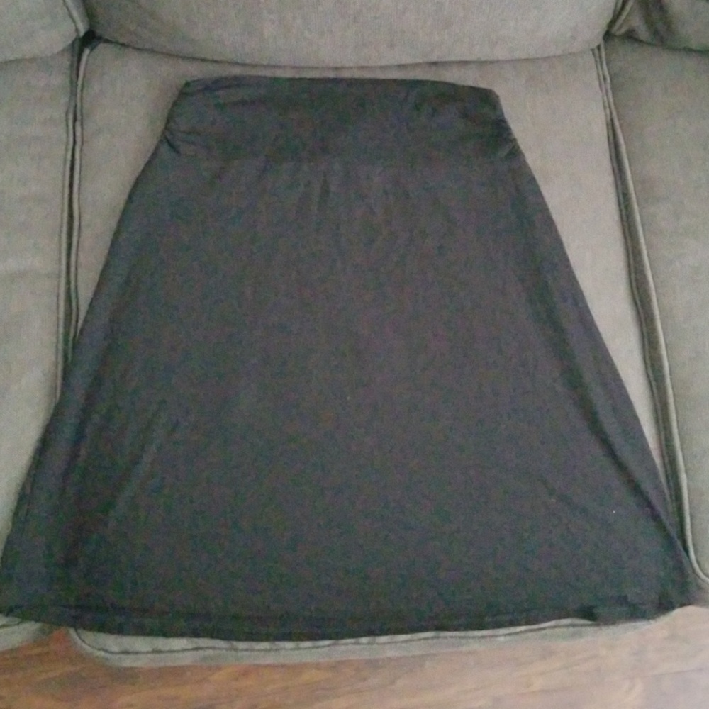 Knee length skirt